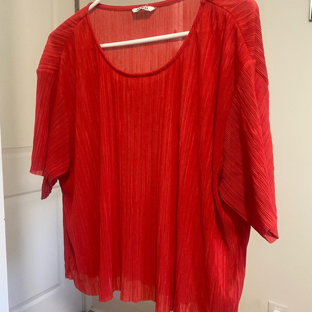 Monki Vibrant Red Top